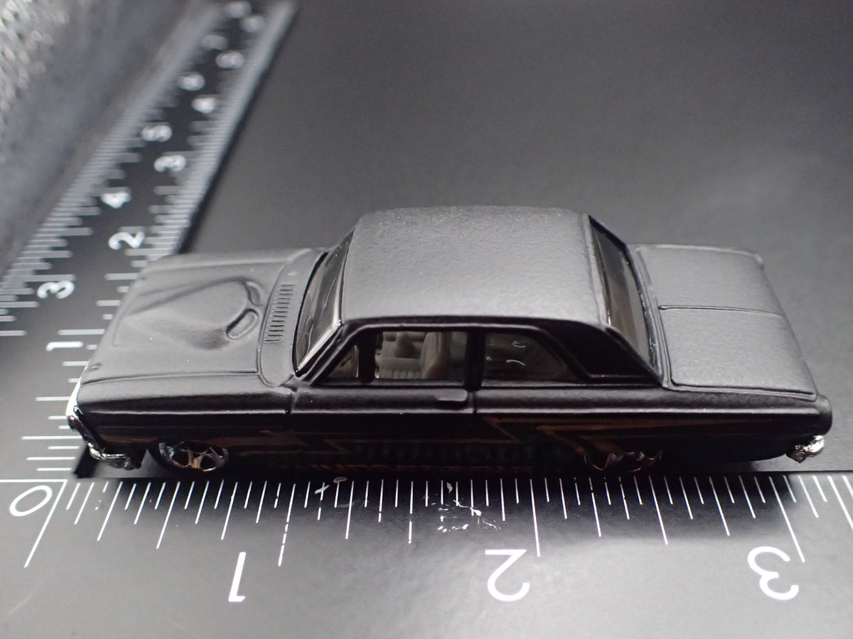 1964 64 FORD THUNDERBOLT BLACK 1:64 SCALE COLLECTIBLE DIORAMA DIECAST MODEL CAR