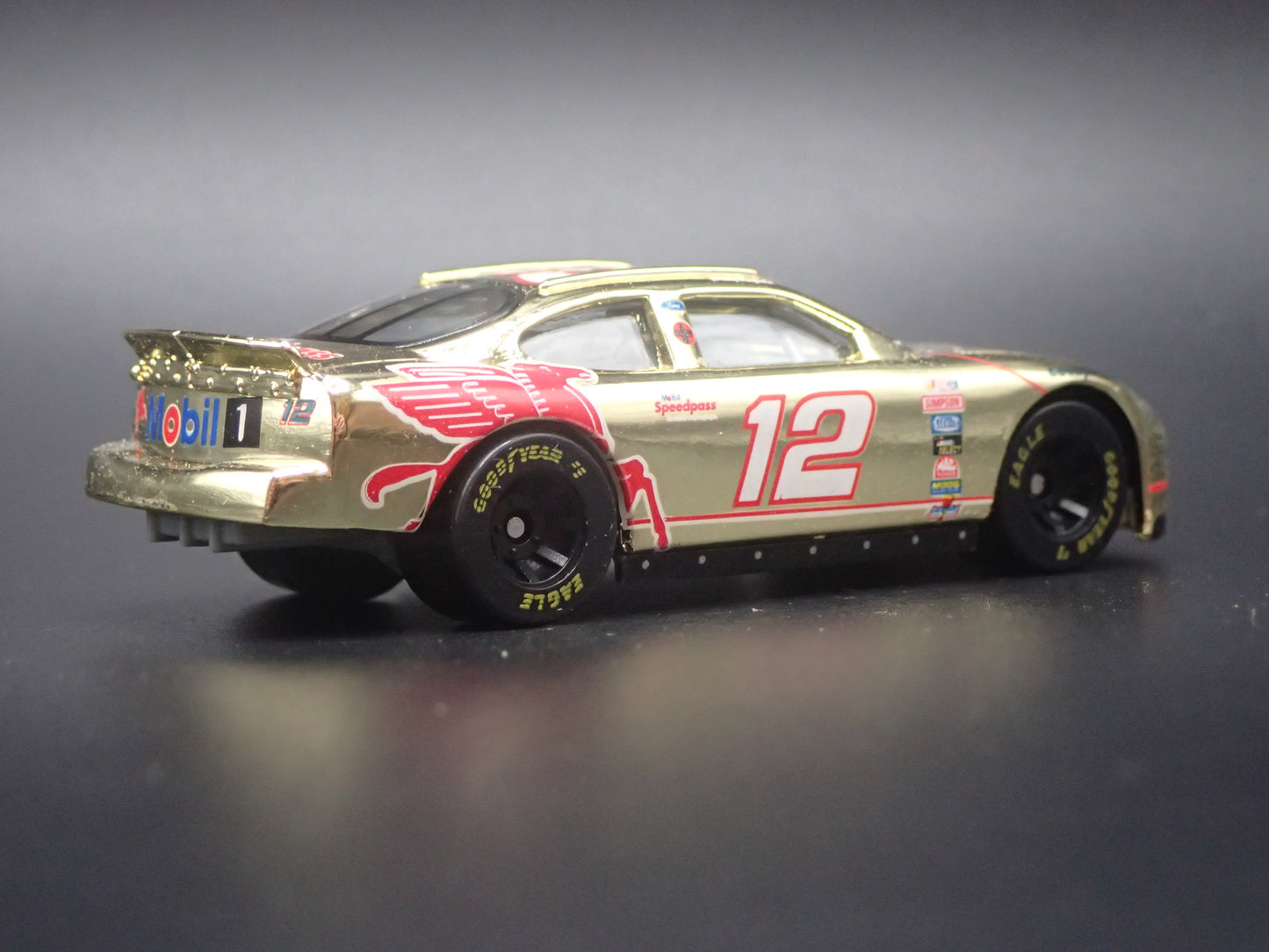 1999 99 FORD TAURUS 12 JEREMY MAYFIELD NASCAR 1/64 SCALE DIECAST MODEL CAR