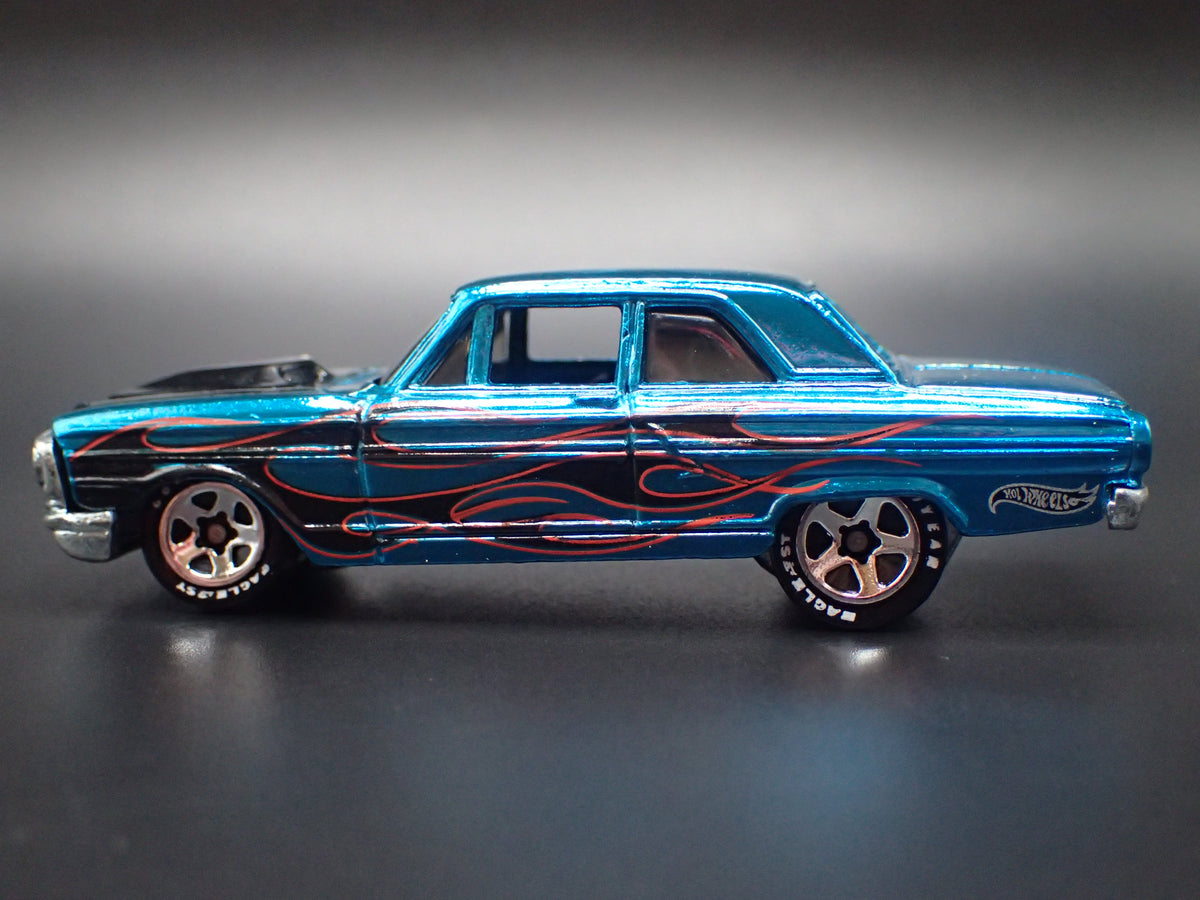 1964 64 FORD THUNDERBOLT BLUE 1:64 SCALE COLLECTIBLE DIORAMA DIECAST MODEL CAR