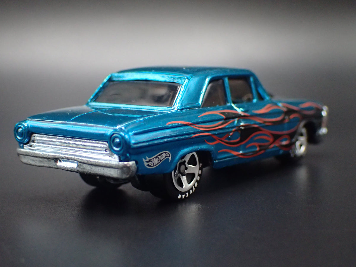 1964 64 FORD THUNDERBOLT BLUE 1:64 SCALE COLLECTIBLE DIORAMA DIECAST MODEL CAR
