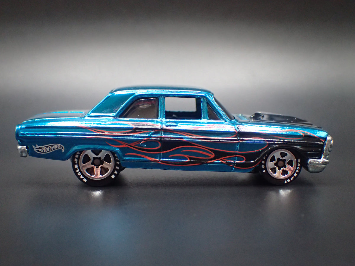 1964 64 FORD THUNDERBOLT BLUE 1:64 SCALE COLLECTIBLE DIORAMA DIECAST MODEL CAR