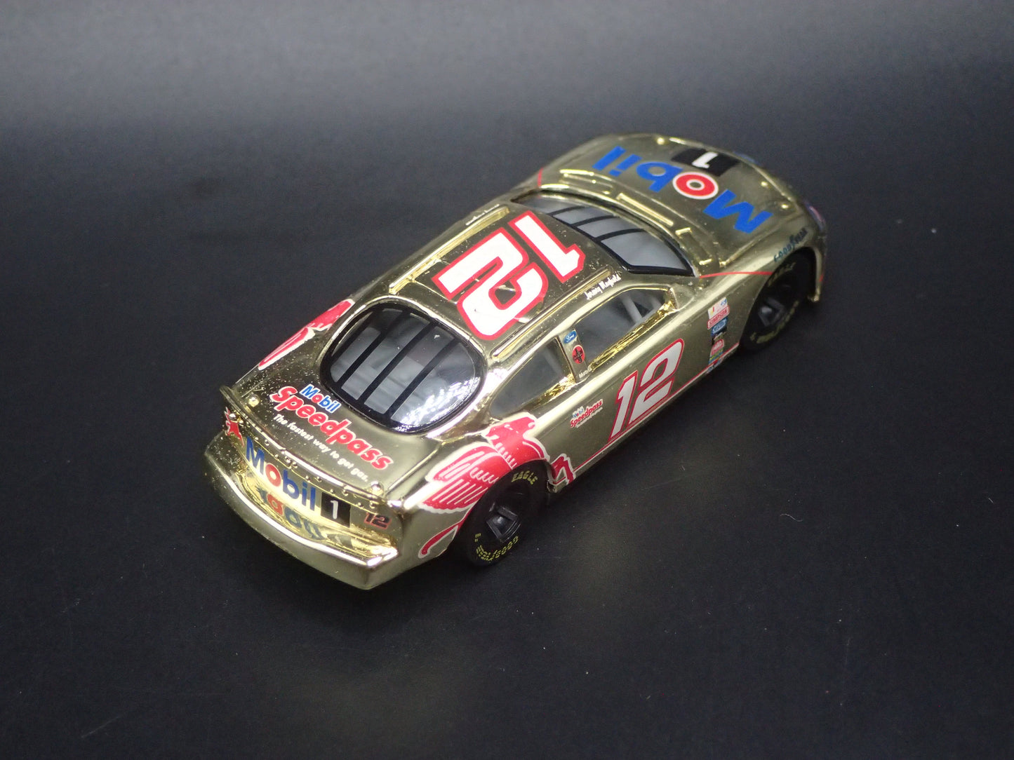 1999 99 FORD TAURUS 12 JEREMY MAYFIELD NASCAR 1/64 SCALE DIECAST MODEL CAR