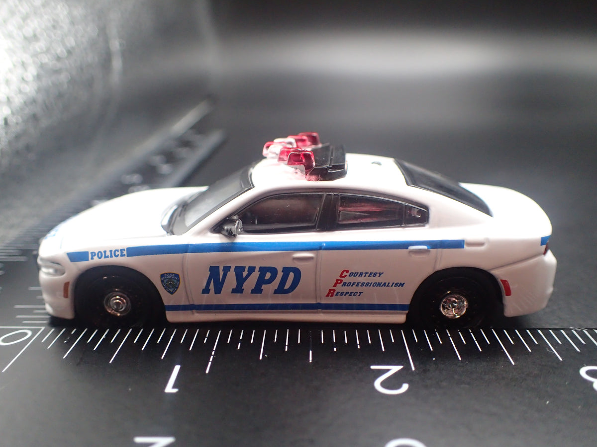 2011-2023 DODGE CHARGER PURSUIT NYPD NEW YORK POLICE 1:64 DIECAST MODEL CAR
