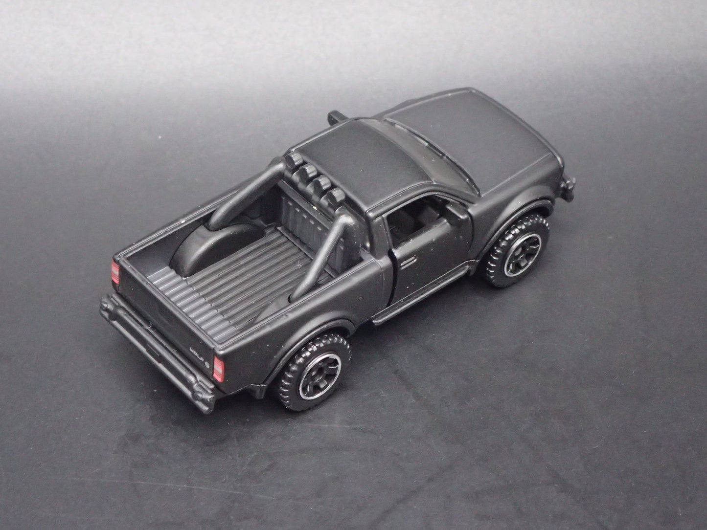 ALPHA WOLF EV ELECTRIC TRUCK BLACK 1:64 SCALE COLLECTIBLE DIECAST MODEL CAR