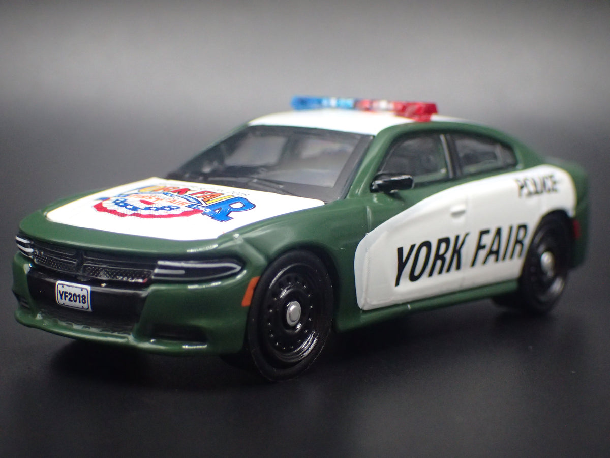 2011-2023 DODGE CHARGER PURSUIT YORK FAIR POLICE 1:64 SCALE DIECAST MODEL CAR