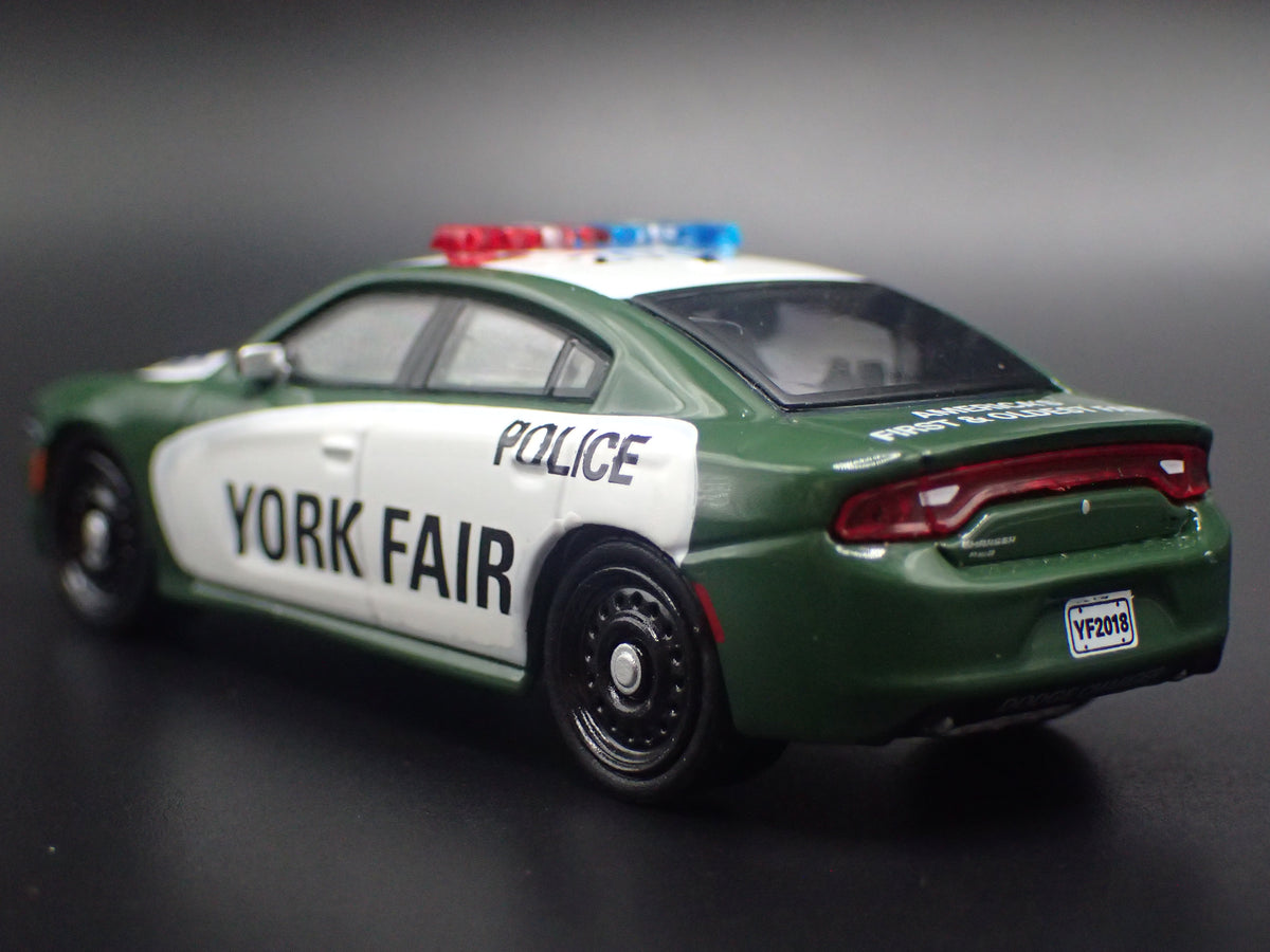 2011-2023 DODGE CHARGER PURSUIT YORK FAIR POLICE 1:64 SCALE DIECAST MODEL CAR