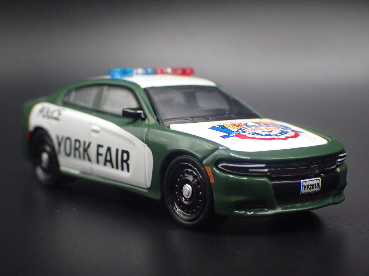 2011-2023 DODGE CHARGER PURSUIT YORK FAIR POLICE 1:64 SCALE DIECAST MODEL CAR