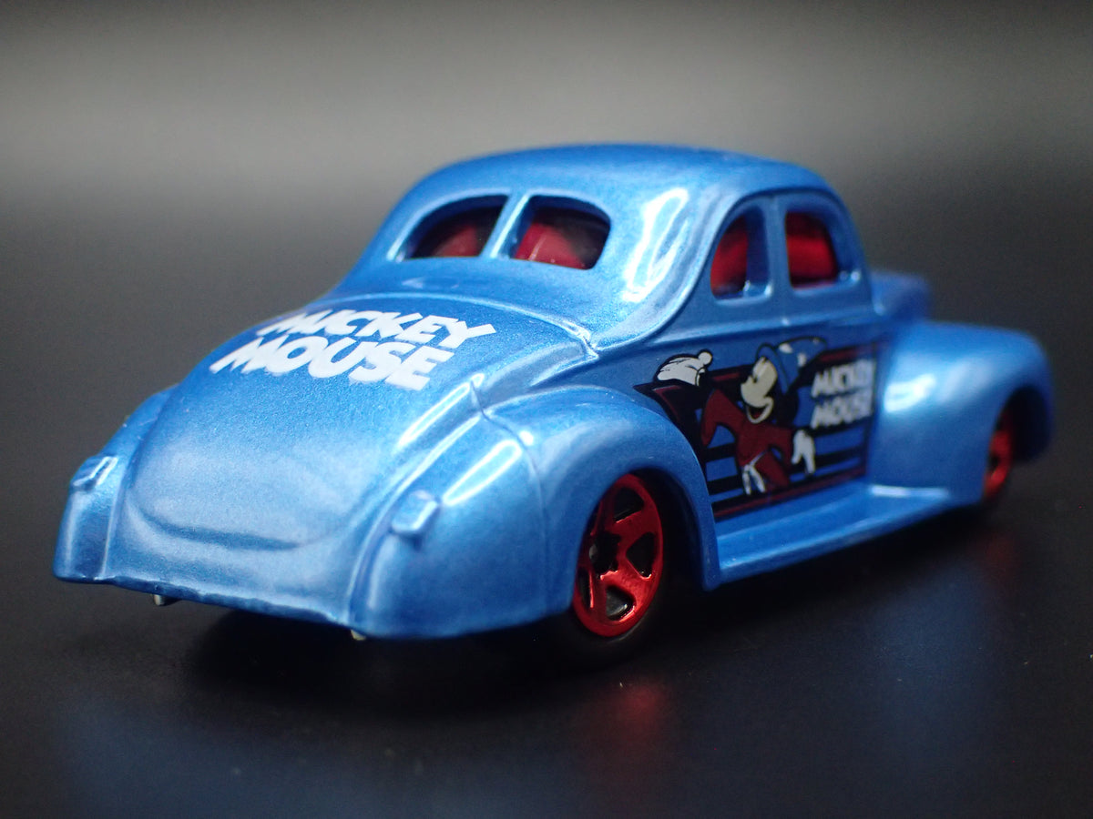 1940 40 FORD COUPE HOT ROD MICKEY MOUSE 1:64 SCALE COLLECTIBLE DIECAST MODEL CAR