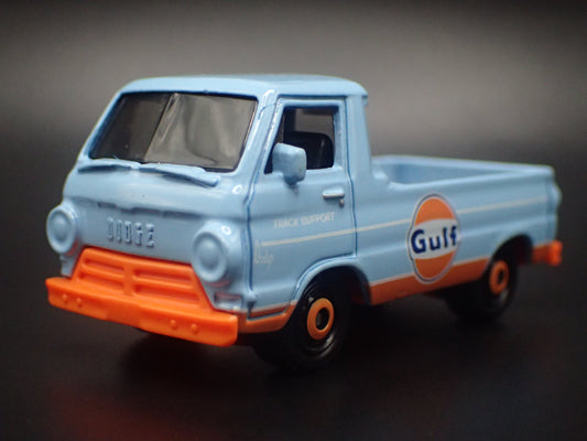 1964-1970 DODGE A100 PICKUP TRUCK GULF OIL BLUE 1:64 SCALE DIECAST MODEL CAR