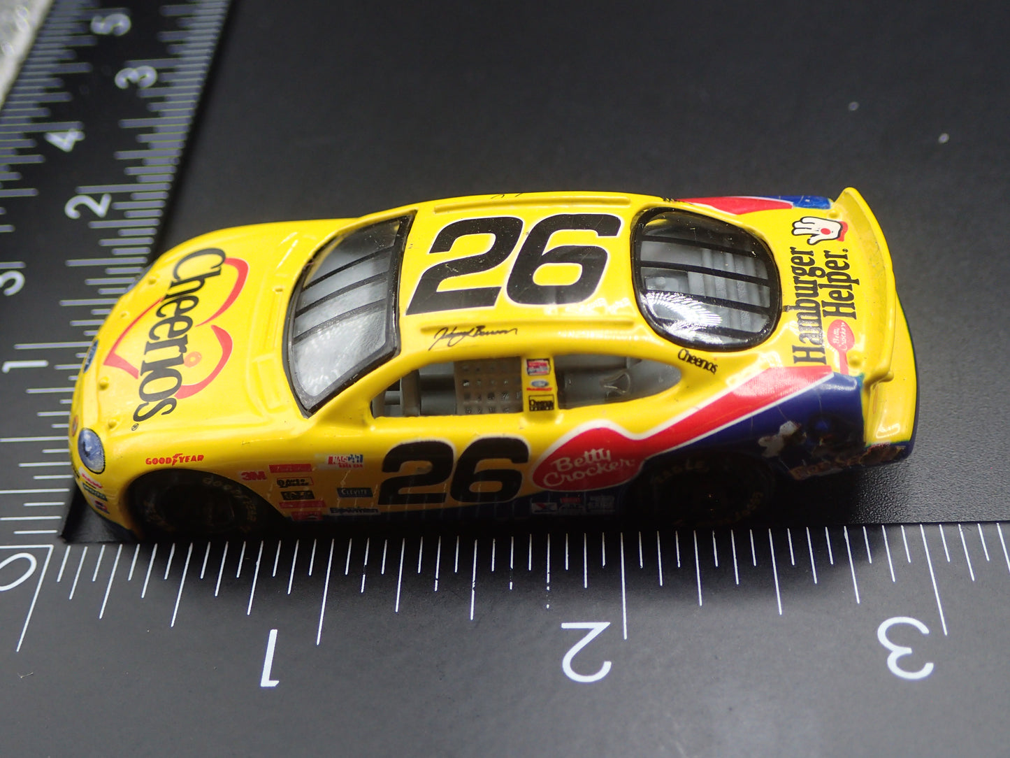 1999 99 FORD TAURUS 26 JOHNNY BENSON JR NASCAR 1/64 SCALE DIECAST CAR