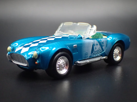 1965 65 SHELBY COBRA 427 S/C 1:64 SCALE COLLECTIBLE DIORAMA DIECAST MODEL CAR-Burning Rubber Toy Company