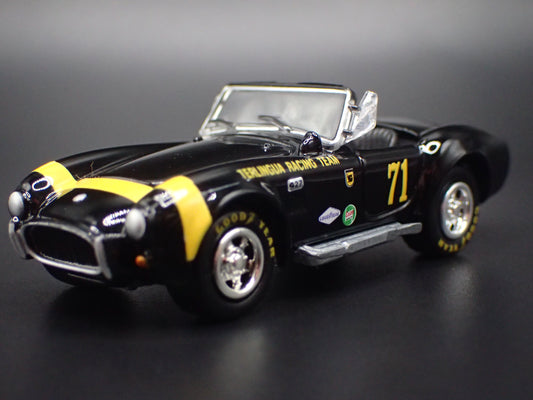 1966 66 SHELBY COBRA 427 TERLINGUA RACING TEAM 1:64 SCALE DIECAST MODEL CAR-Burning Rubber Toy Company