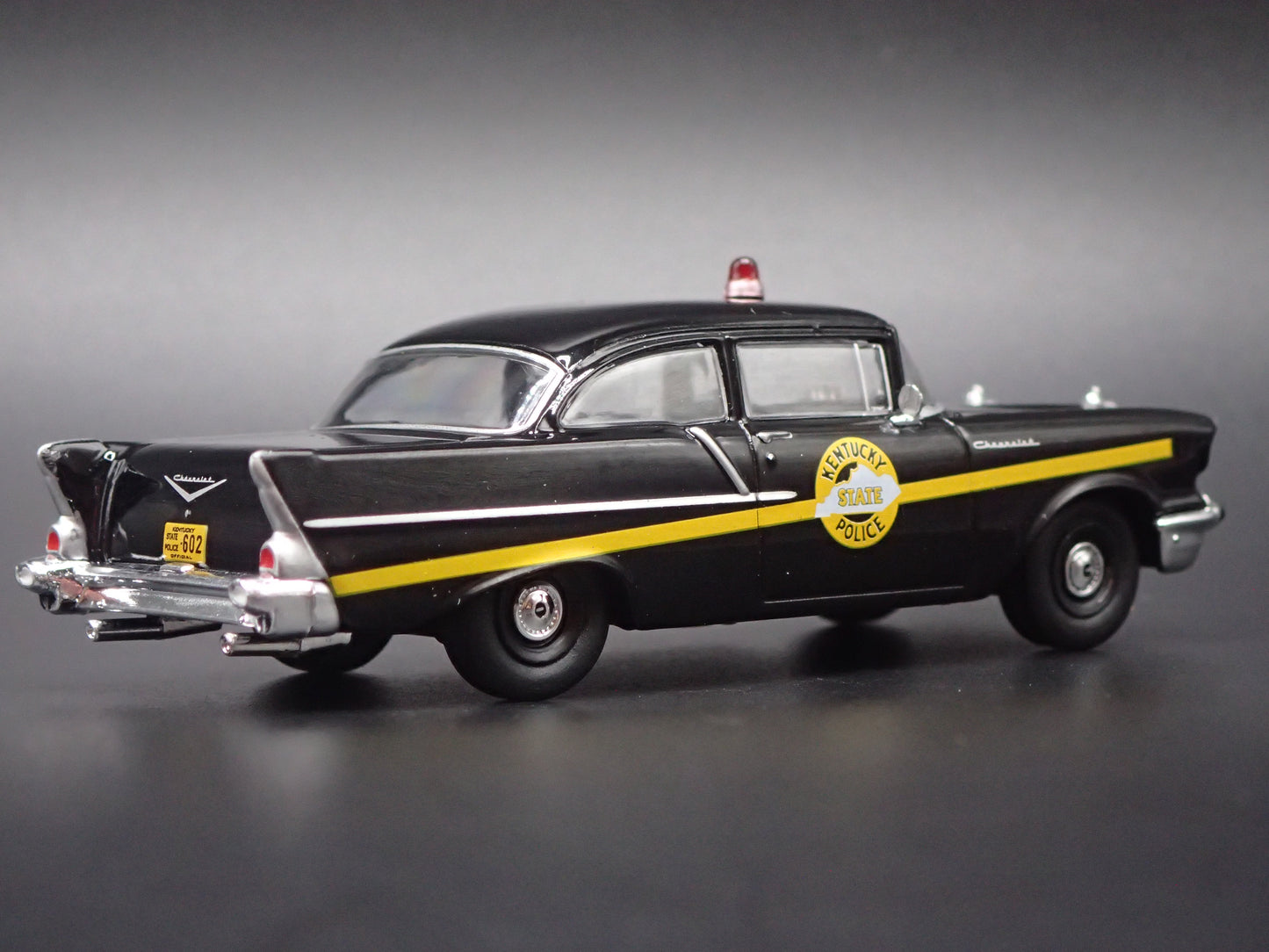 1957 57 CHEVY CHEVROLET 150 KENTUCKY STATE POLICE 1:64 SCALE DIECAST MODEL CAR