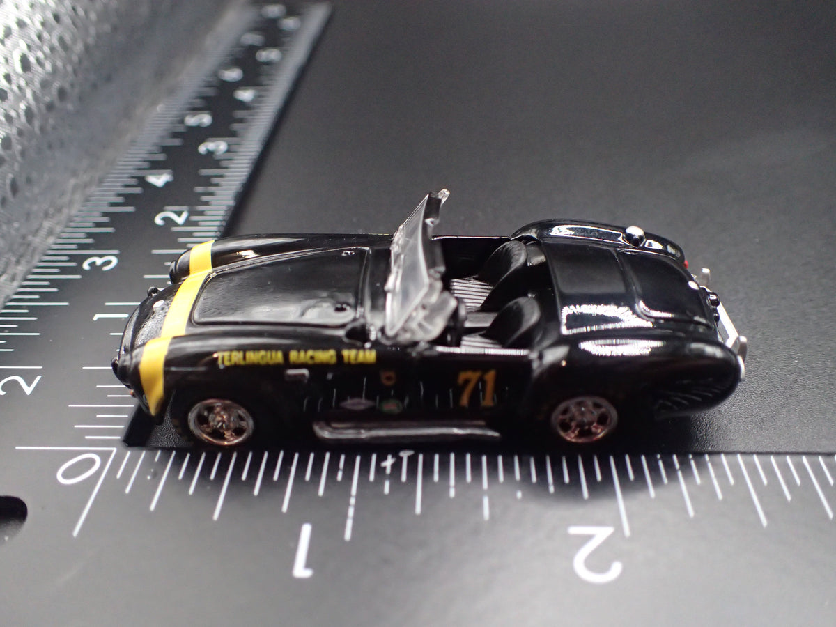 1966 66 SHELBY COBRA 427 TERLINGUA RACING TEAM 1:64 SCALE DIECAST MODEL CAR