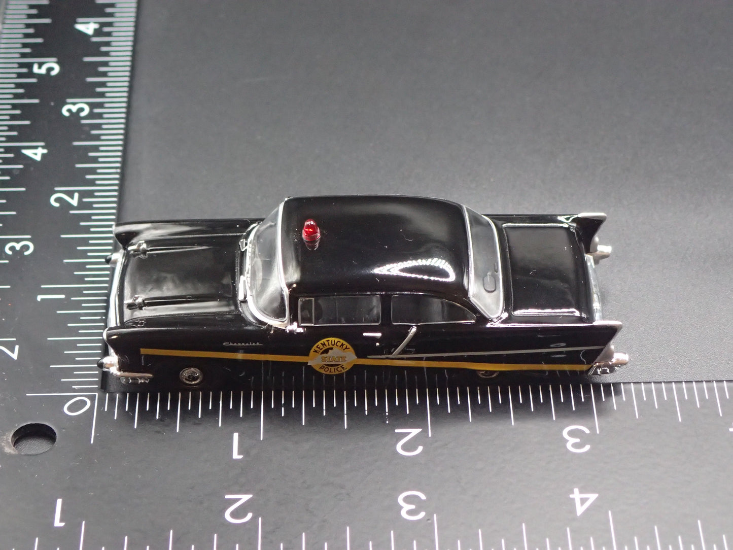 1957 57 CHEVY CHEVROLET 150 KENTUCKY STATE POLICE 1:64 SCALE DIECAST MODEL CAR