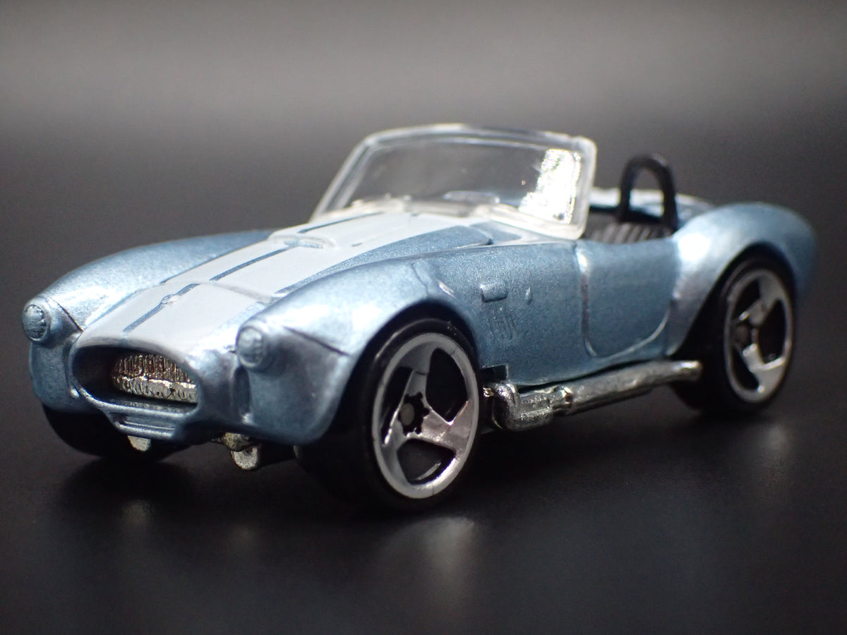 1965 65 SHELBY COBRA 427 S/C BLUE 1:64 SCALE COLLECTIBLE DIECAST MODEL CAR
