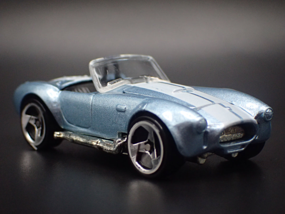 1965 65 SHELBY COBRA 427 S/C BLUE 1:64 SCALE COLLECTIBLE DIECAST MODEL CAR