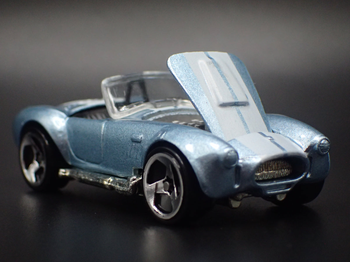 1965 65 SHELBY COBRA 427 S/C BLUE 1:64 SCALE COLLECTIBLE DIECAST MODEL CAR
