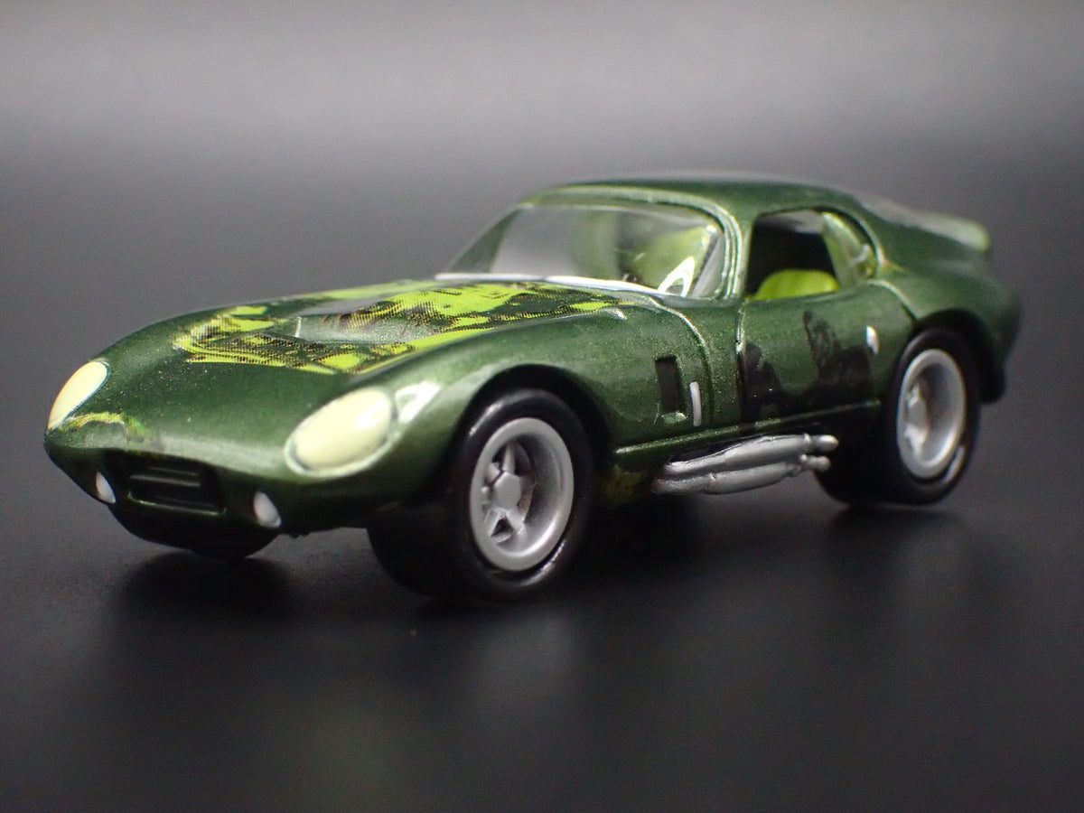 1965 65 SHELBY COBRA DAYTONA COUPE CREATURE BLACK LAGOON 1:64 SCALE DIECAST MODEL CAR