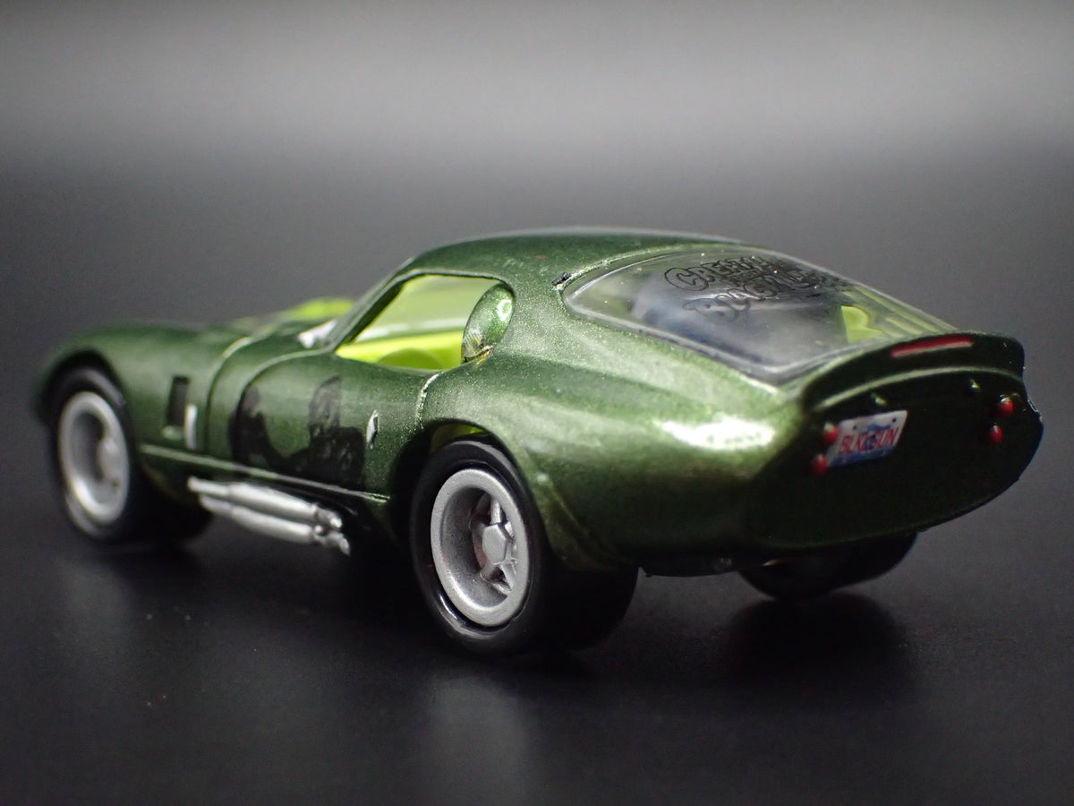 1965 65 SHELBY COBRA DAYTONA COUPE CREATURE BLACK LAGOON 1:64 SCALE DIECAST MODEL CAR