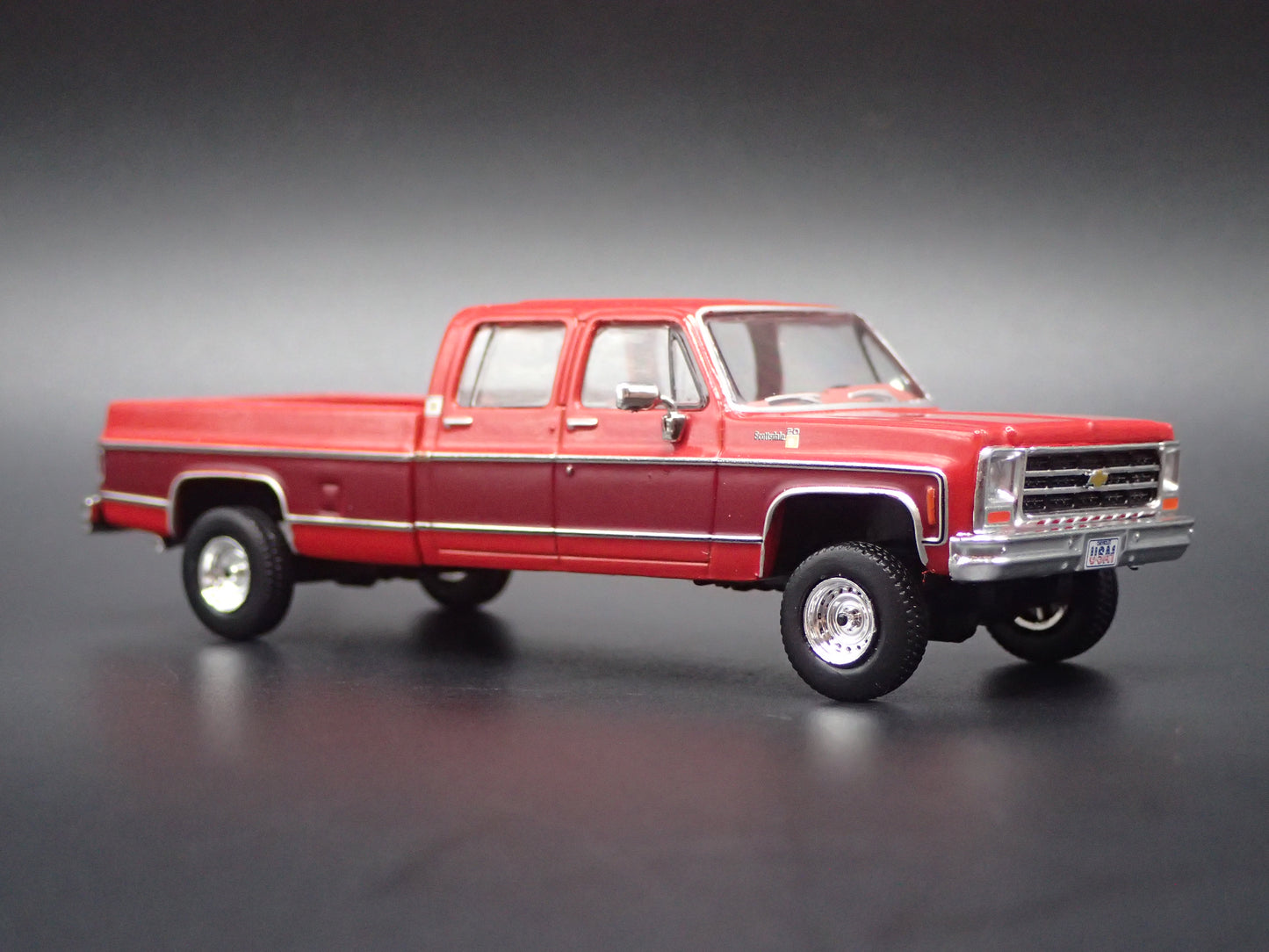 1979 CHEVY CHEVROLET K20 SCOTTSDALE PICKUP TRUCK 1/64 SCALE DIECAST MODEL CAR