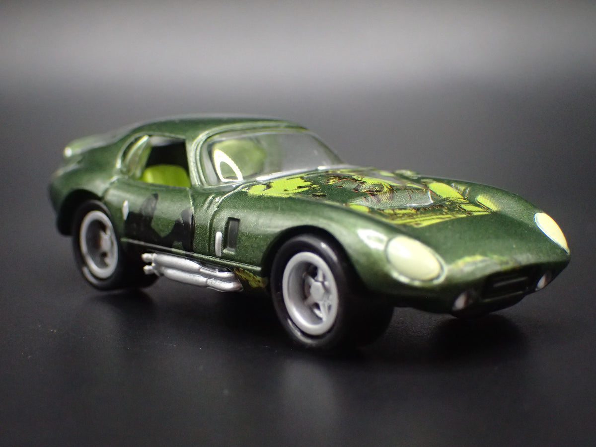 1965 65 SHELBY COBRA DAYTONA COUPE CREATURE BLACK LAGOON 1:64 SCALE DIECAST MODEL CAR