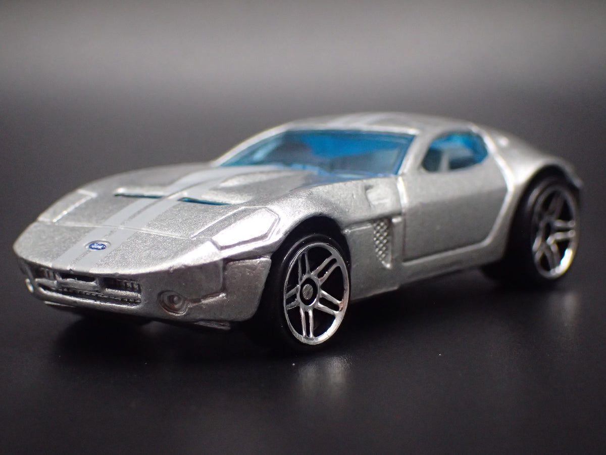 2005 05 FORD SHELBY GR1 CONCEPT SILVER 1:64 SCALE COLLECTIBLE DIECAST MODEL CAR