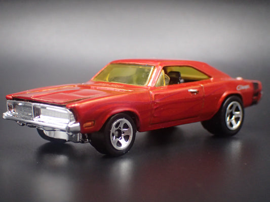 1969 69 DODGE CHARGER 500 ORANGE 1:64 SCALE COLLECTIBLE DIECAST MODEL CAR