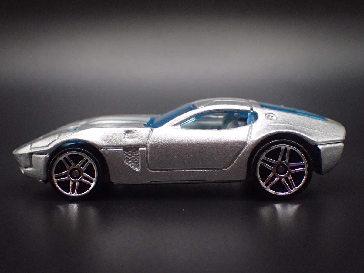 2005 05 FORD SHELBY GR1 CONCEPT SILVER 1:64 SCALE COLLECTIBLE DIECAST MODEL CAR