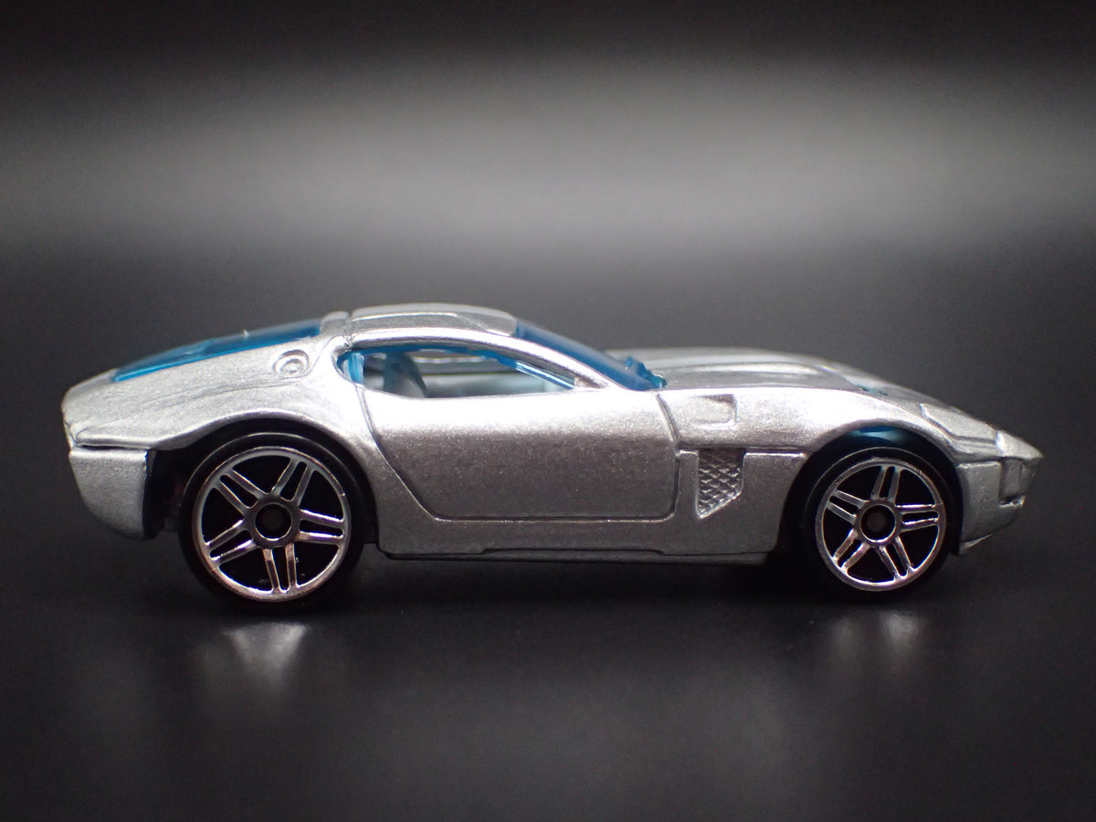 2005 05 FORD SHELBY GR1 CONCEPT SILVER 1:64 SCALE COLLECTIBLE DIECAST MODEL CAR