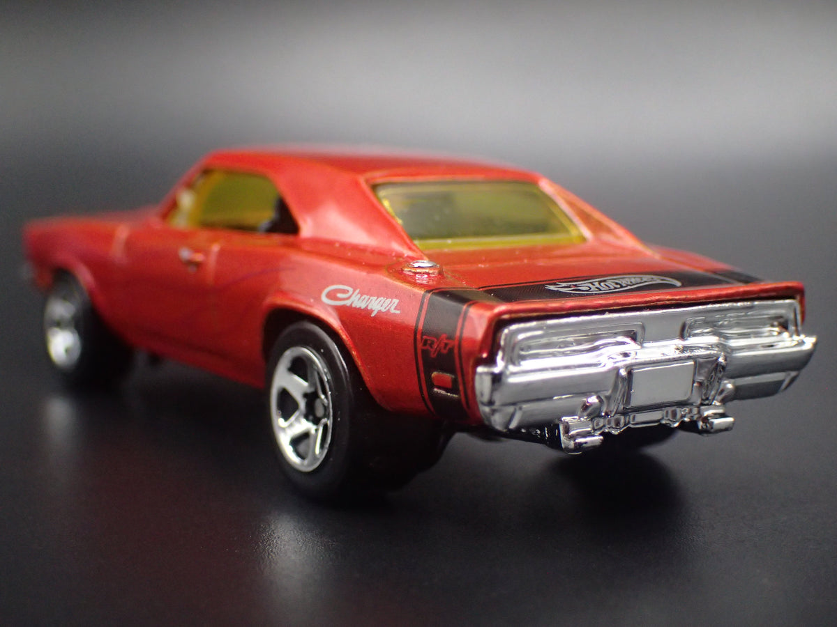 1969 69 DODGE CHARGER 500 ORANGE 1:64 SCALE COLLECTIBLE DIECAST MODEL CAR