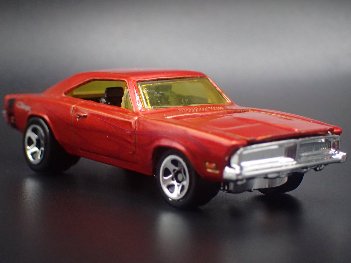 1969 69 DODGE CHARGER 500 ORANGE 1:64 SCALE COLLECTIBLE DIECAST MODEL CAR