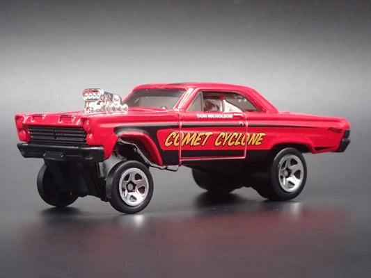 1965 65 MERC MERCURY COMET CYCLONE NHRA ALTRED DRAG 1/64 SCALE DIECAST MODEL CAR