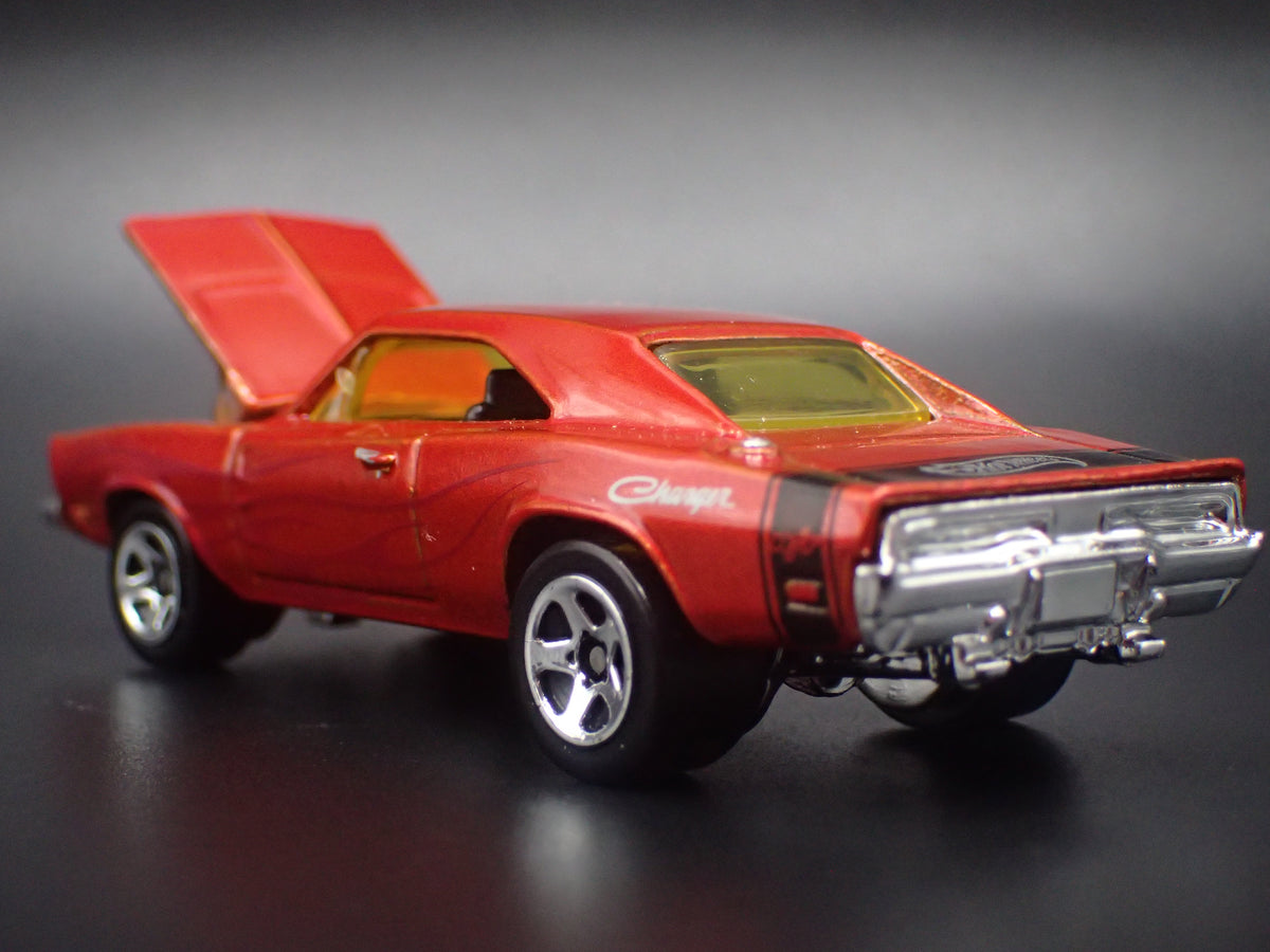 1969 69 DODGE CHARGER 500 ORANGE 1:64 SCALE COLLECTIBLE DIECAST MODEL CAR