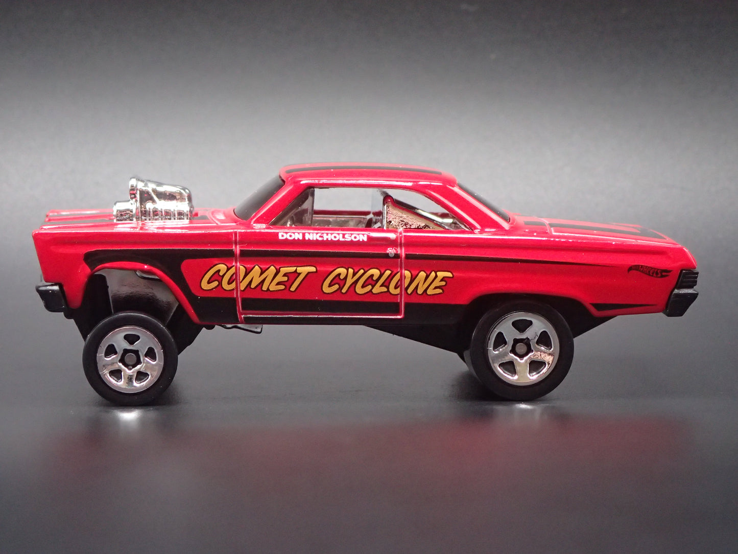 1965 65 MERC MERCURY COMET CYCLONE NHRA ALTRED DRAG 1/64 SCALE DIECAST MODEL CAR