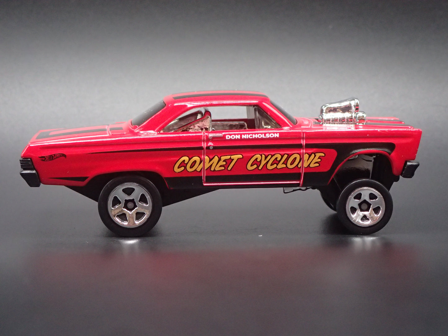 1965 65 MERC MERCURY COMET CYCLONE NHRA ALTRED DRAG 1/64 SCALE DIECAST MODEL CAR