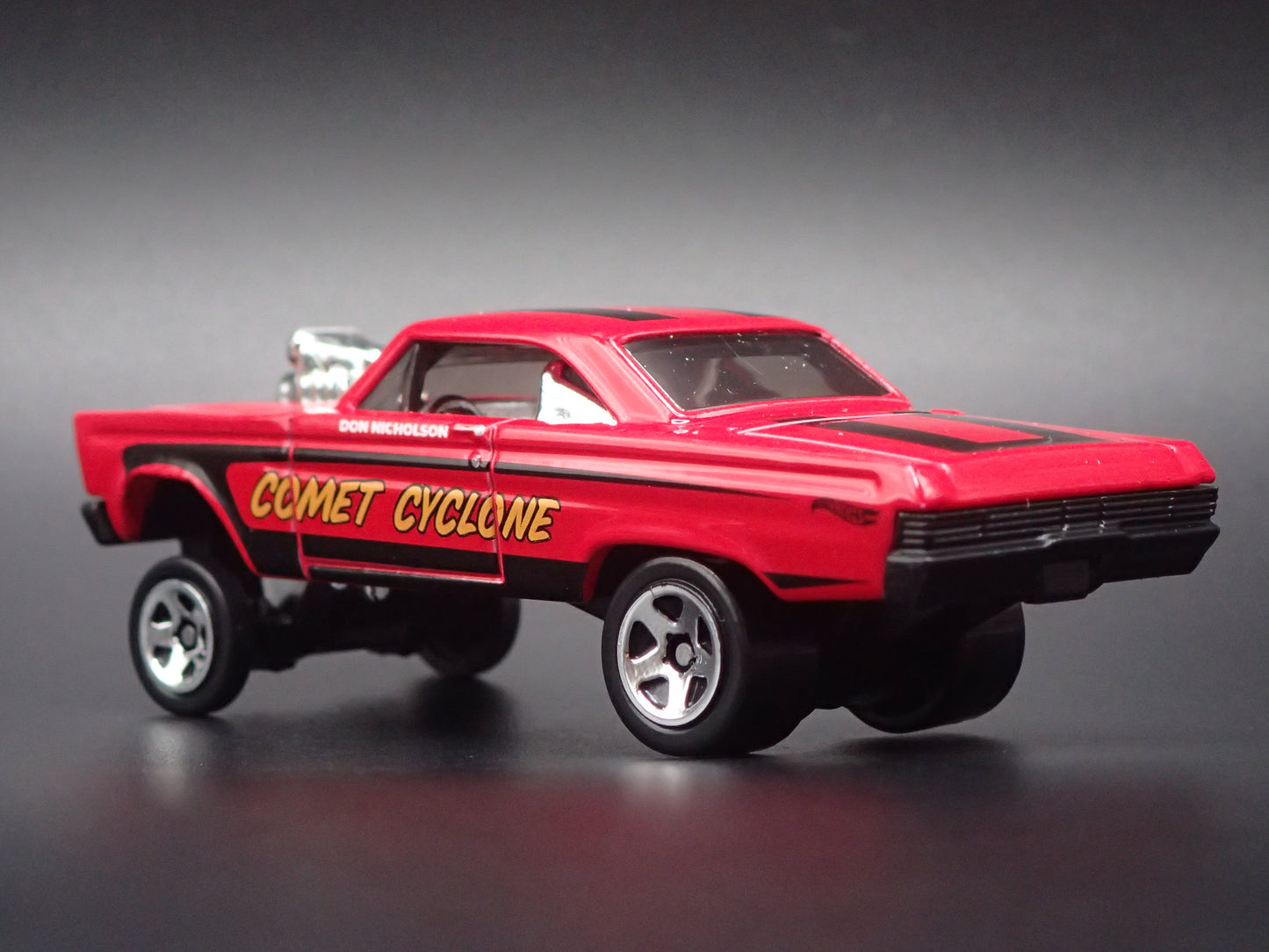 1965 65 MERC MERCURY COMET CYCLONE NHRA ALTRED DRAG 1/64 SCALE DIECAST MODEL CAR
