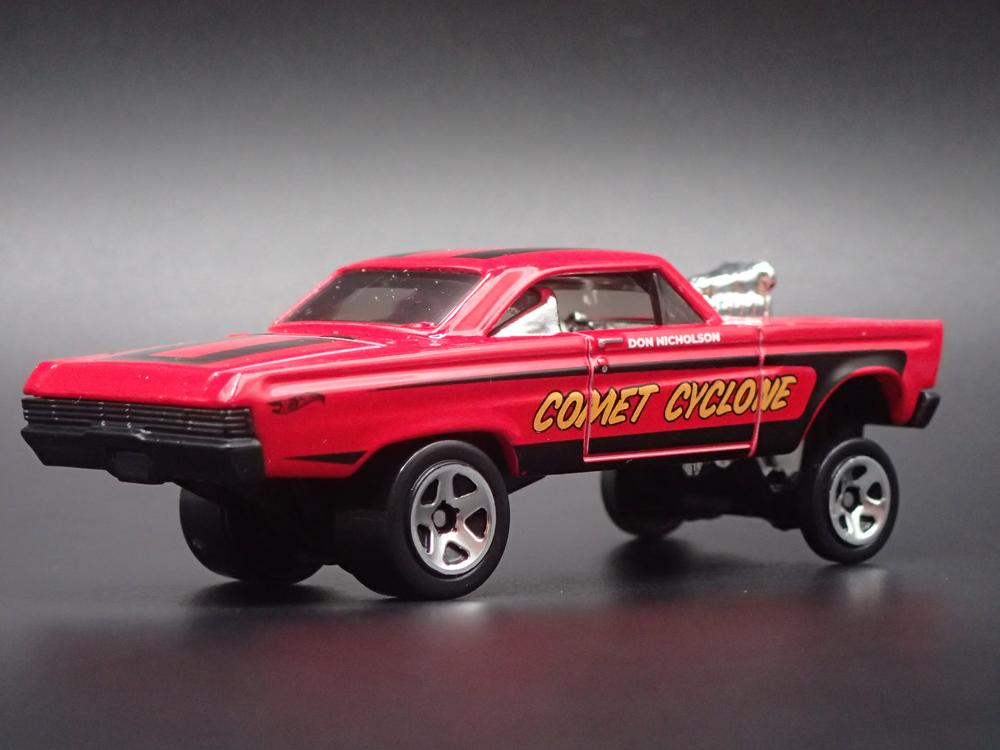 1965 65 MERC MERCURY COMET CYCLONE NHRA ALTRED DRAG 1/64 SCALE DIECAST MODEL CAR