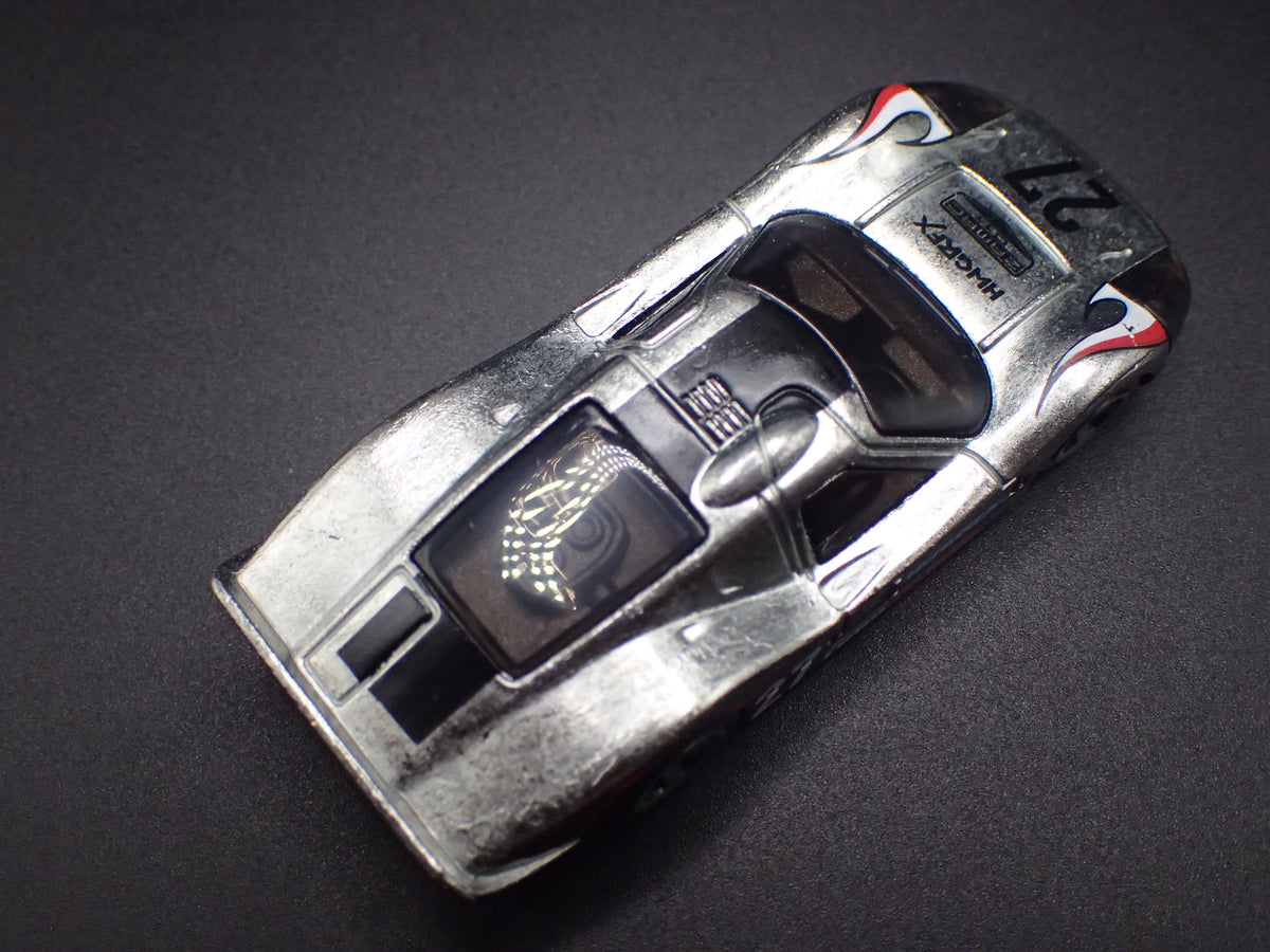 1967 67 FORD GT40 MK.IV SILVER 1:64 SCALE COLLECTIBLE DIORAMA DIECAST MODEL CAR