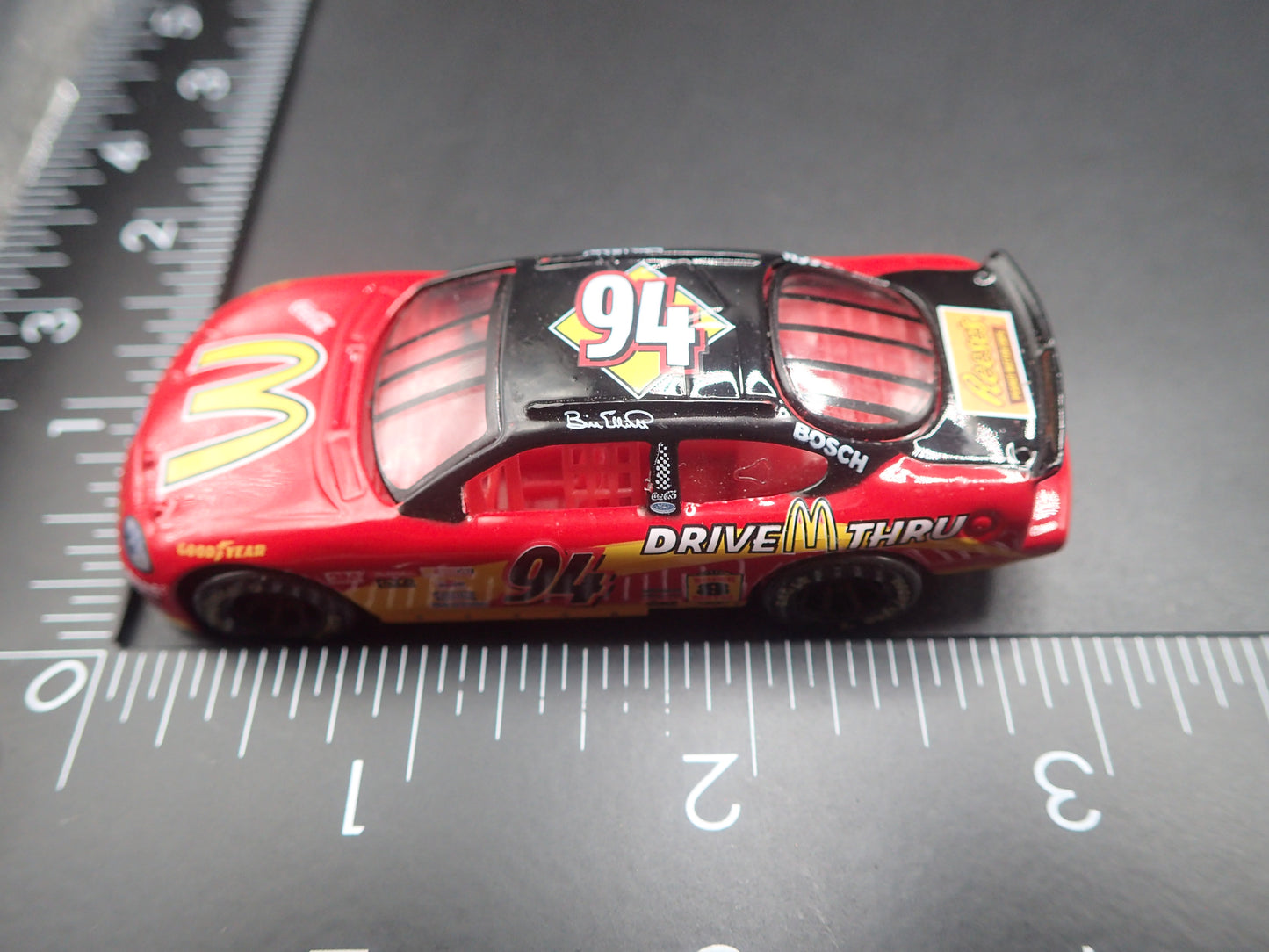 1999 99 FORD TAURUS 94 BILL ELLIOTT NASCAR 1/64 SCALE DIECAST MODEL CAR