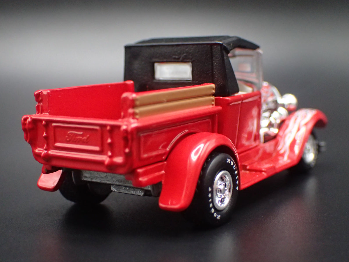 1929 29 FORD MODEL A PICKUP TRUCK RED 1:64 SCALE COLLECTIBLE DIECAST MODEL CAR