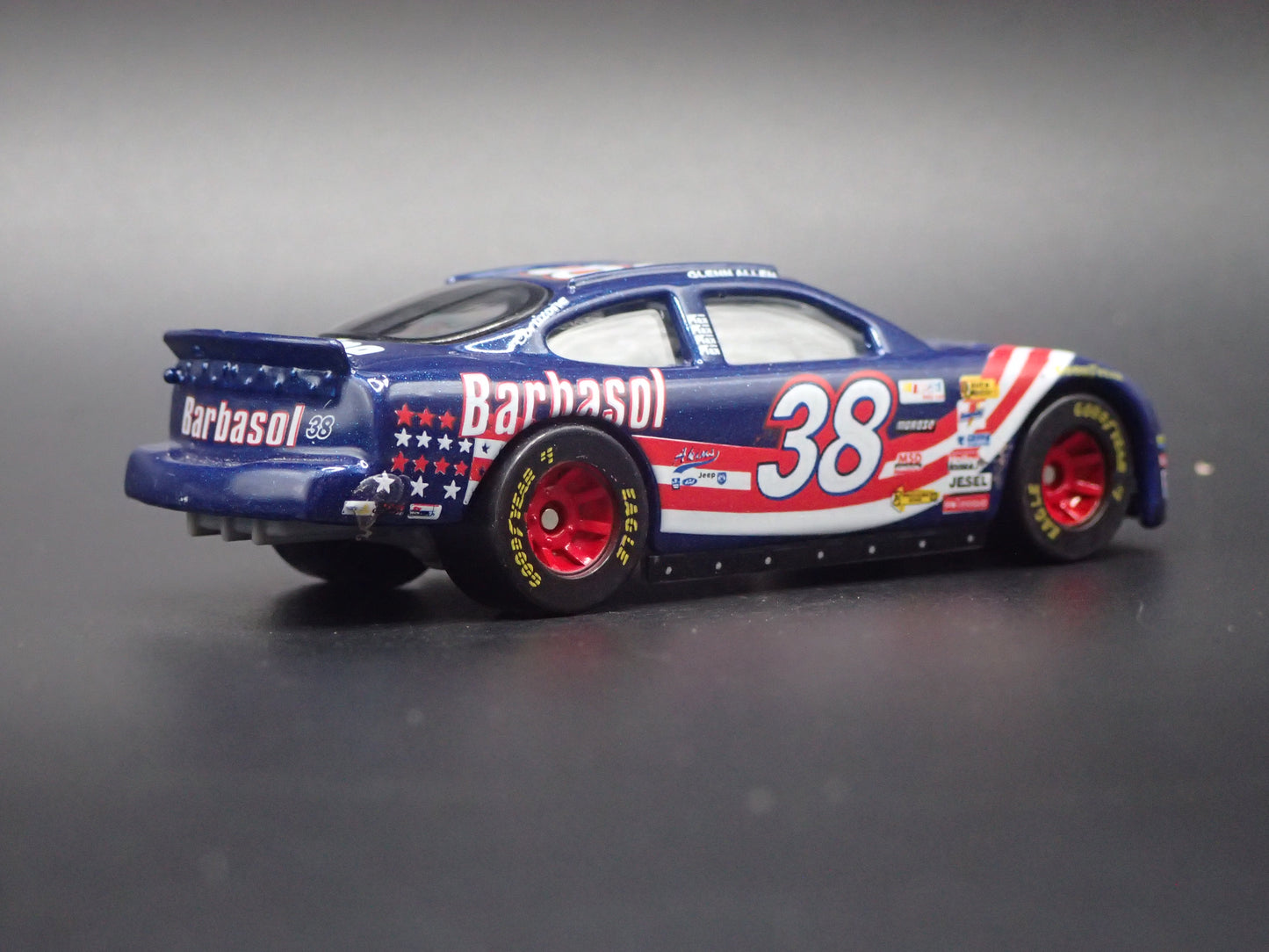 1999 99 FORD TAURUS 38 GLENN ALLEN JR NASCAR 1/64 SCALE DIECAST MODEL CAR