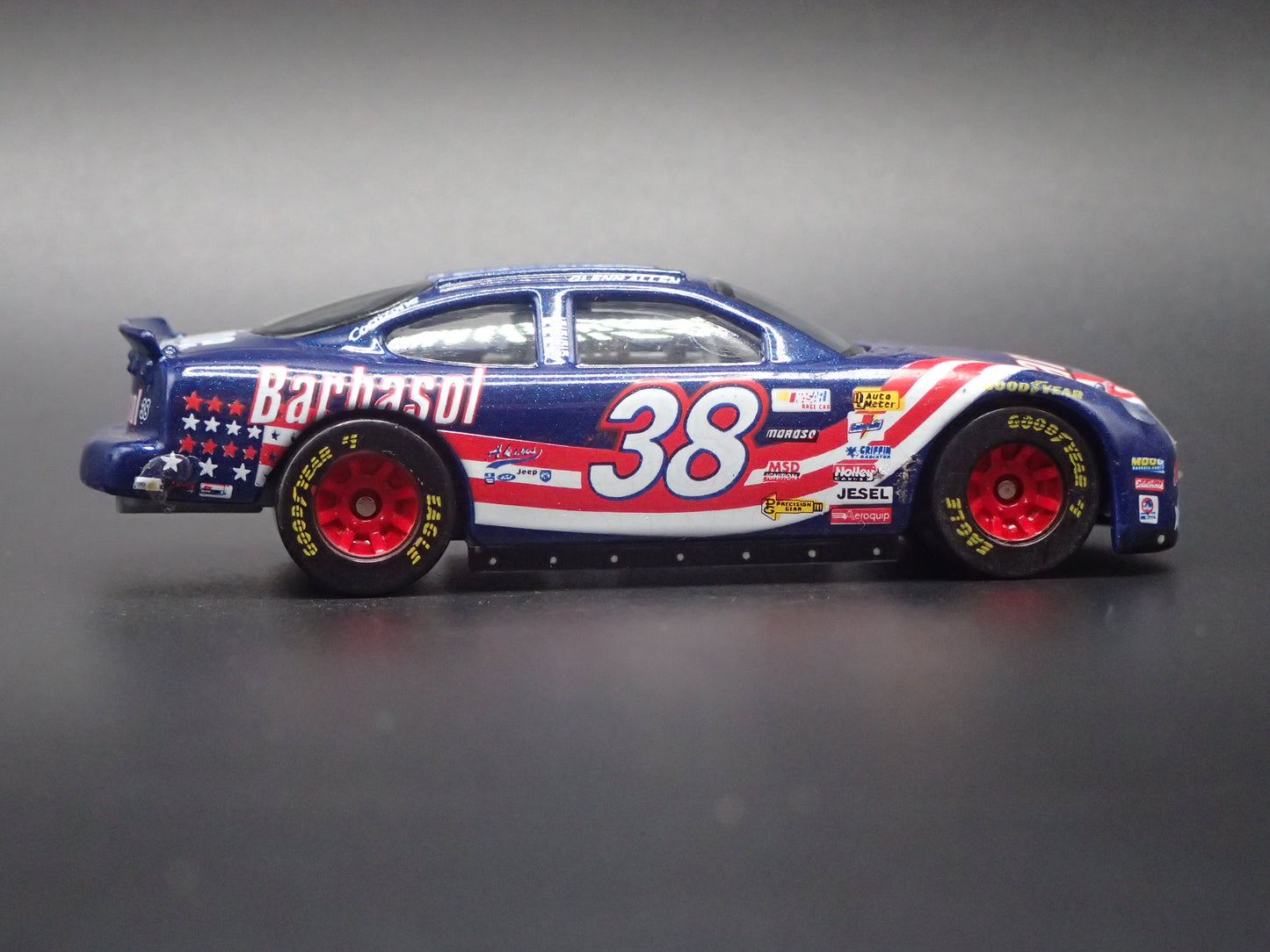 1999 99 FORD TAURUS 38 GLENN ALLEN JR NASCAR 1/64 SCALE DIECAST MODEL CAR