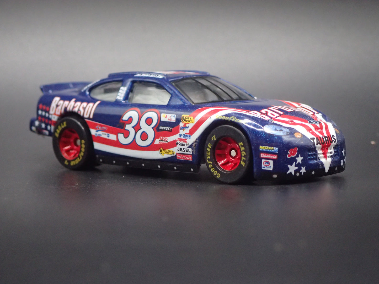 1999 99 FORD TAURUS 38 GLENN ALLEN JR NASCAR 1/64 SCALE DIECAST MODEL CAR