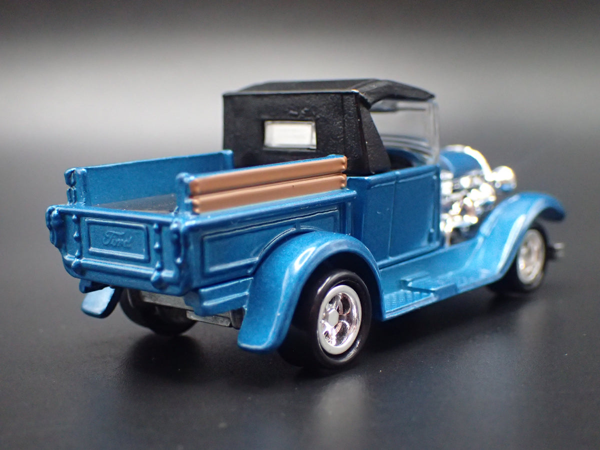 1929 29 FORD MODEL A PICKUP TRUCK TEAL 1:64 SCALE COLLECTIBLE DIECAST MODEL CAR