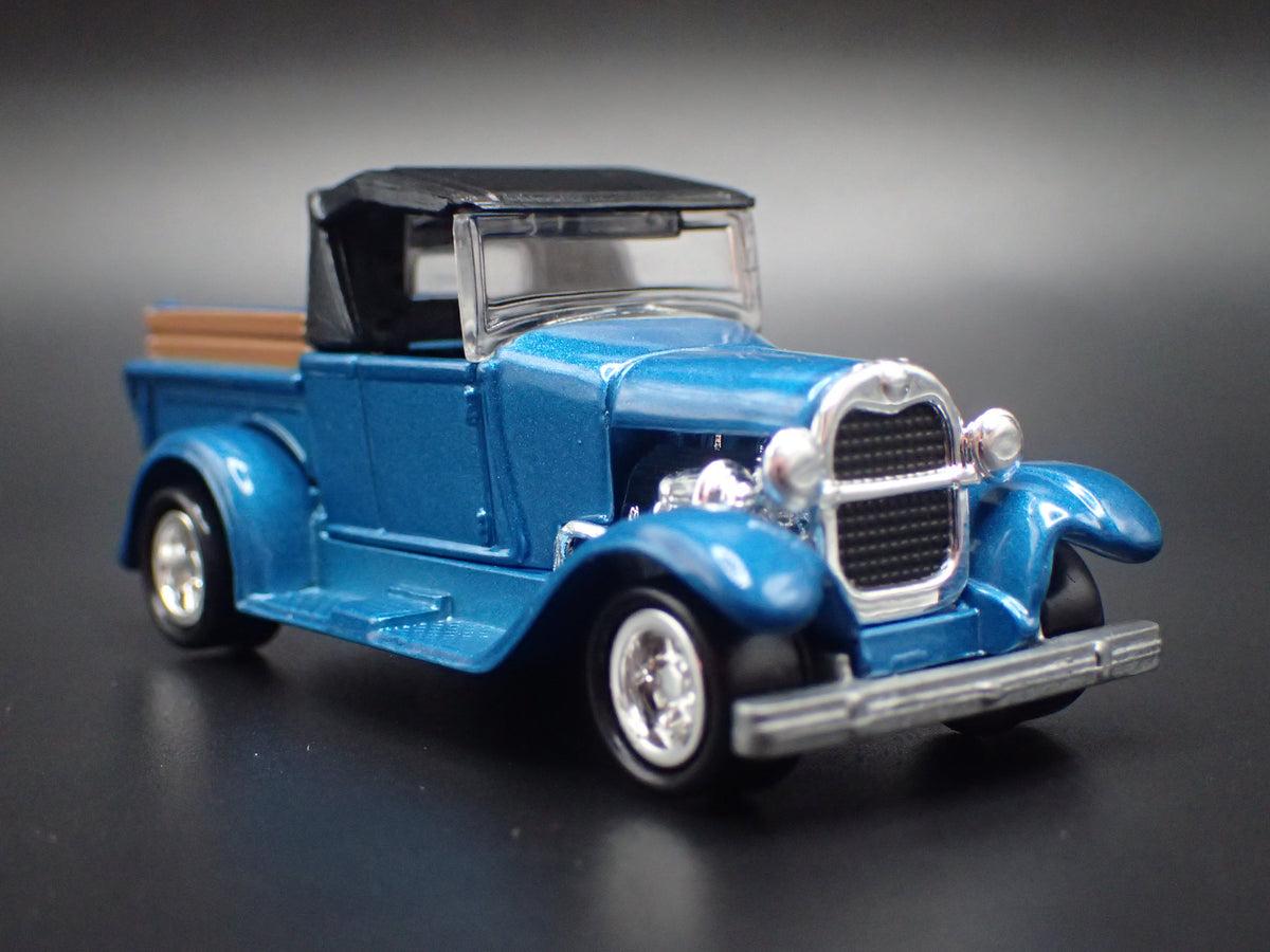 1929 29 FORD MODEL A PICKUP TRUCK TEAL 1:64 SCALE COLLECTIBLE DIECAST MODEL CAR