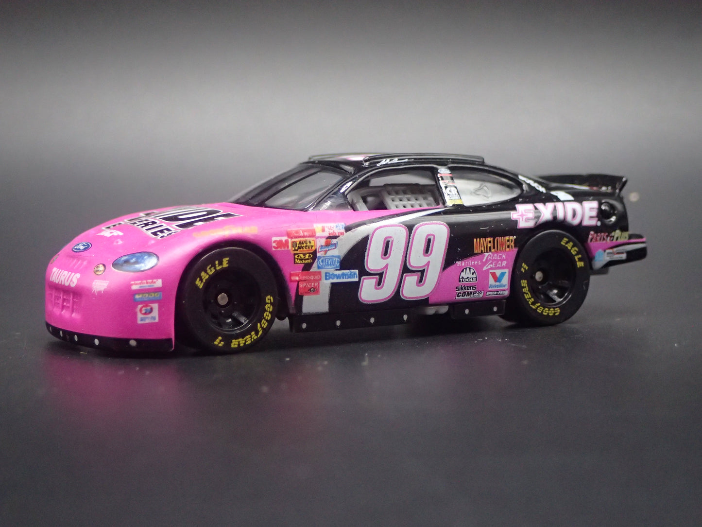 1999 99 FORD TAURUS 99 JEFF BURTON NASCAR 1/64 SCALE DIECAST MODEL CAR