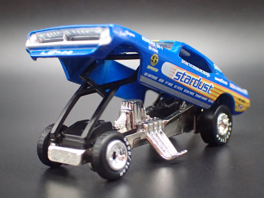 1970 70 PLYMOUTH DUSTER NHRA FUNNY CAR STARDUST 1/64 SCALE DIECAST MODEL CAR-Burning Rubber Toy Company