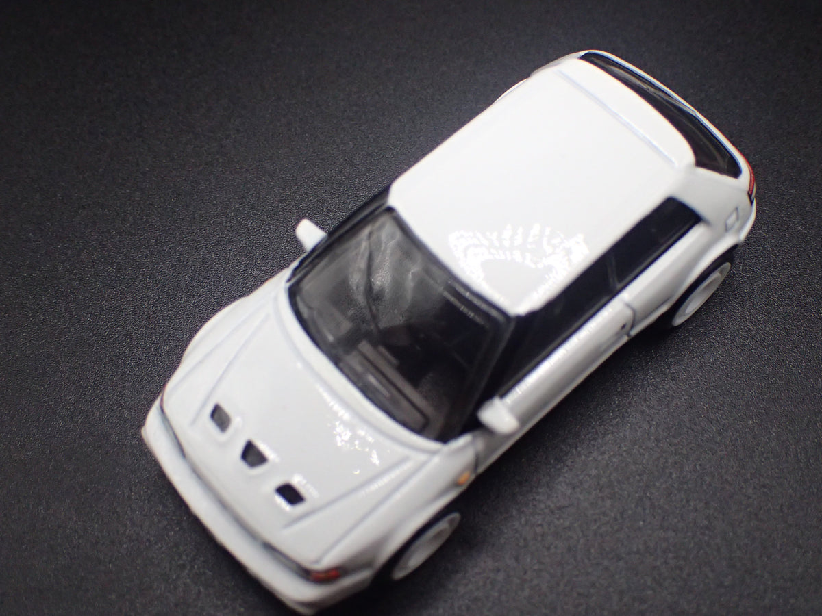 1992-1994 MAZDA 323 GTR JDM WHITE 1:64 SCALE COLLECTIBLE DIECAST MODEL CAR