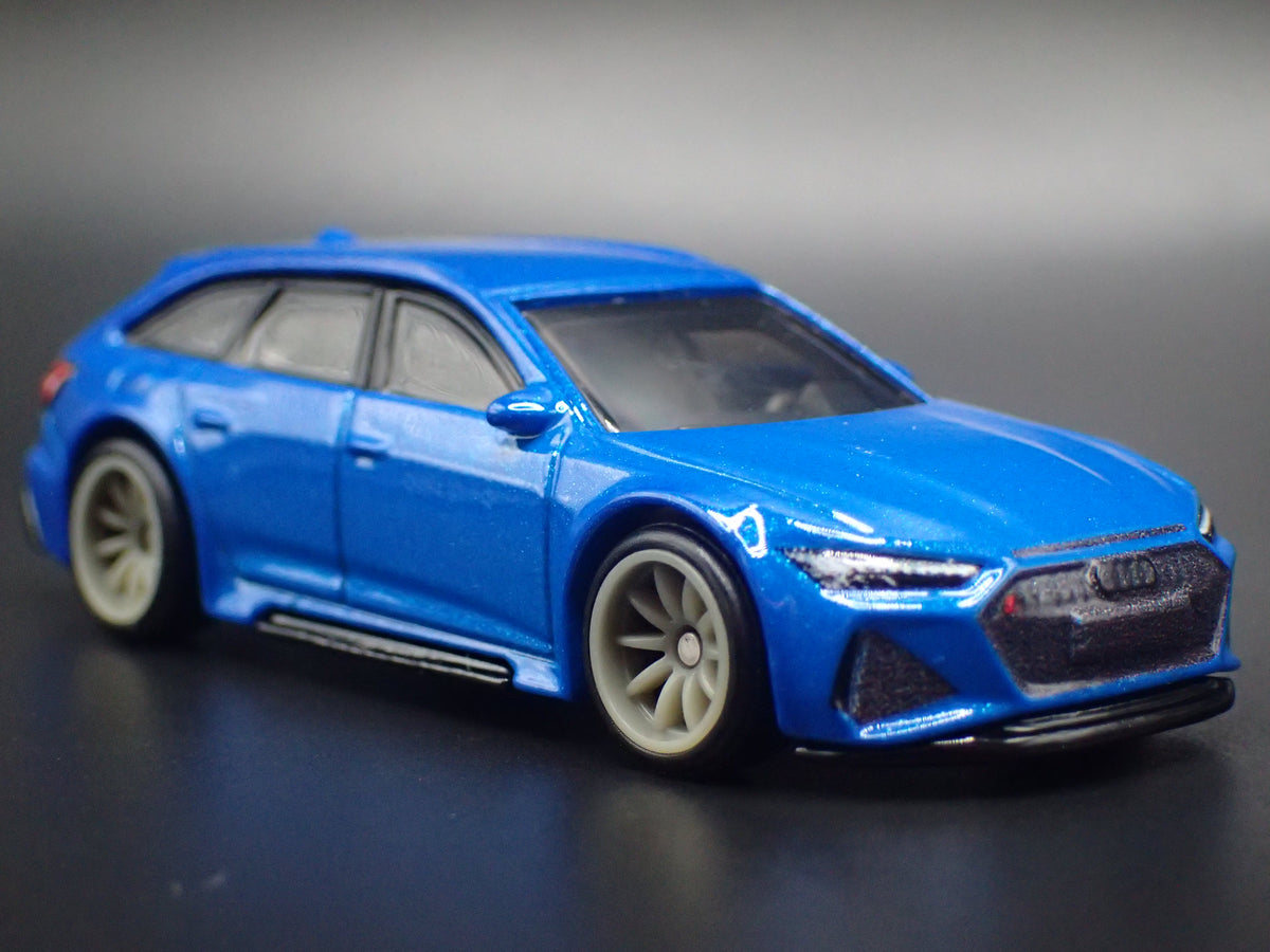 2013-2018 AUDI AVANT RS6 STATION WAGON BLUE 1/64 SCALE DIECAST MODEL CAR
